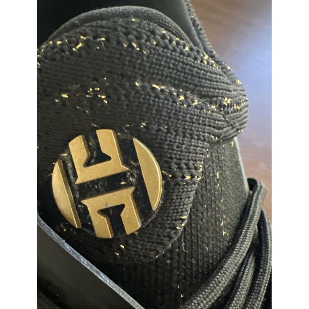 Adidas Harden Vol 1 Imma Be A Star Black Gold BW0545 Men Sz 5 Basketball Sneaker - Picture 7 of 14